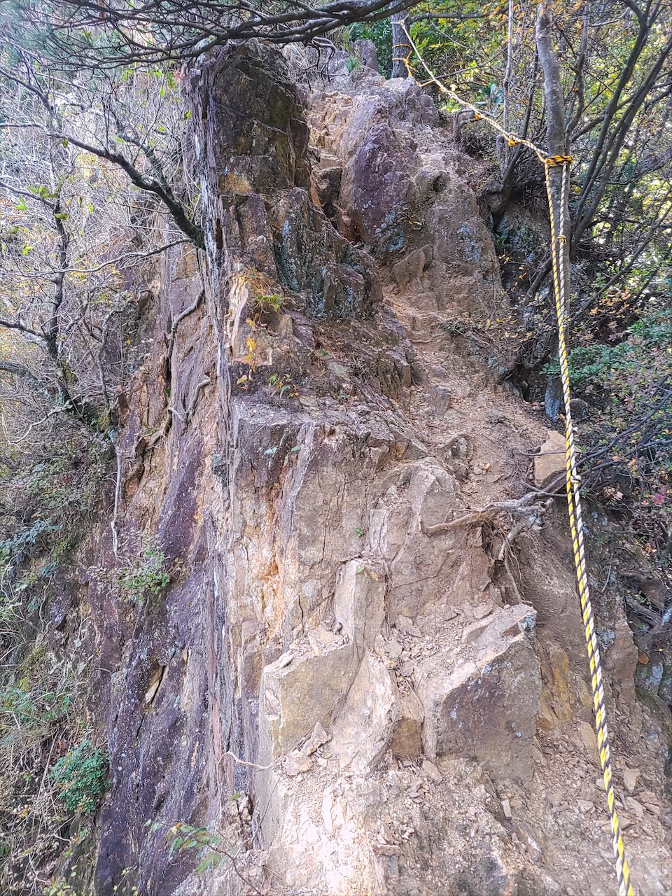 四方草山の危険箇所